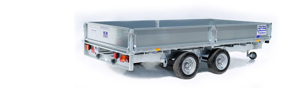 Ifor Williams flatbed trailers