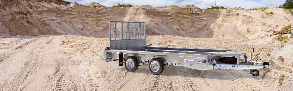 Ifor Williams plant trailers